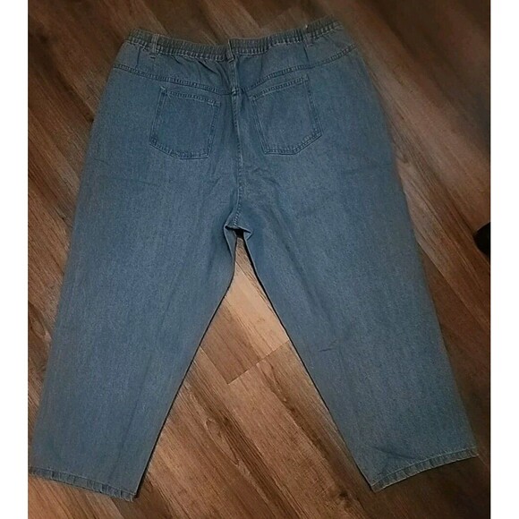 NWOT Woman Within Plus Size Jeans  26W Petite  Classic Fit Elastic Waist - Picture 6 of 7